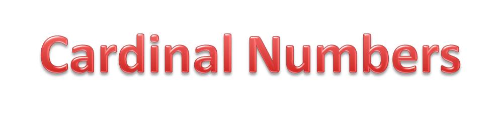 Cardinal Numbers